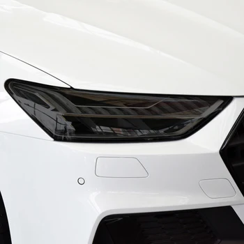 Для Audi A7 S7 4K 2019-Настоящее Время Оттенок Фар Автомобиля Черная Защитная Пленка Защита Заднего Фонаря Прозрачная Наклейка Из ТПУ Аксессуары